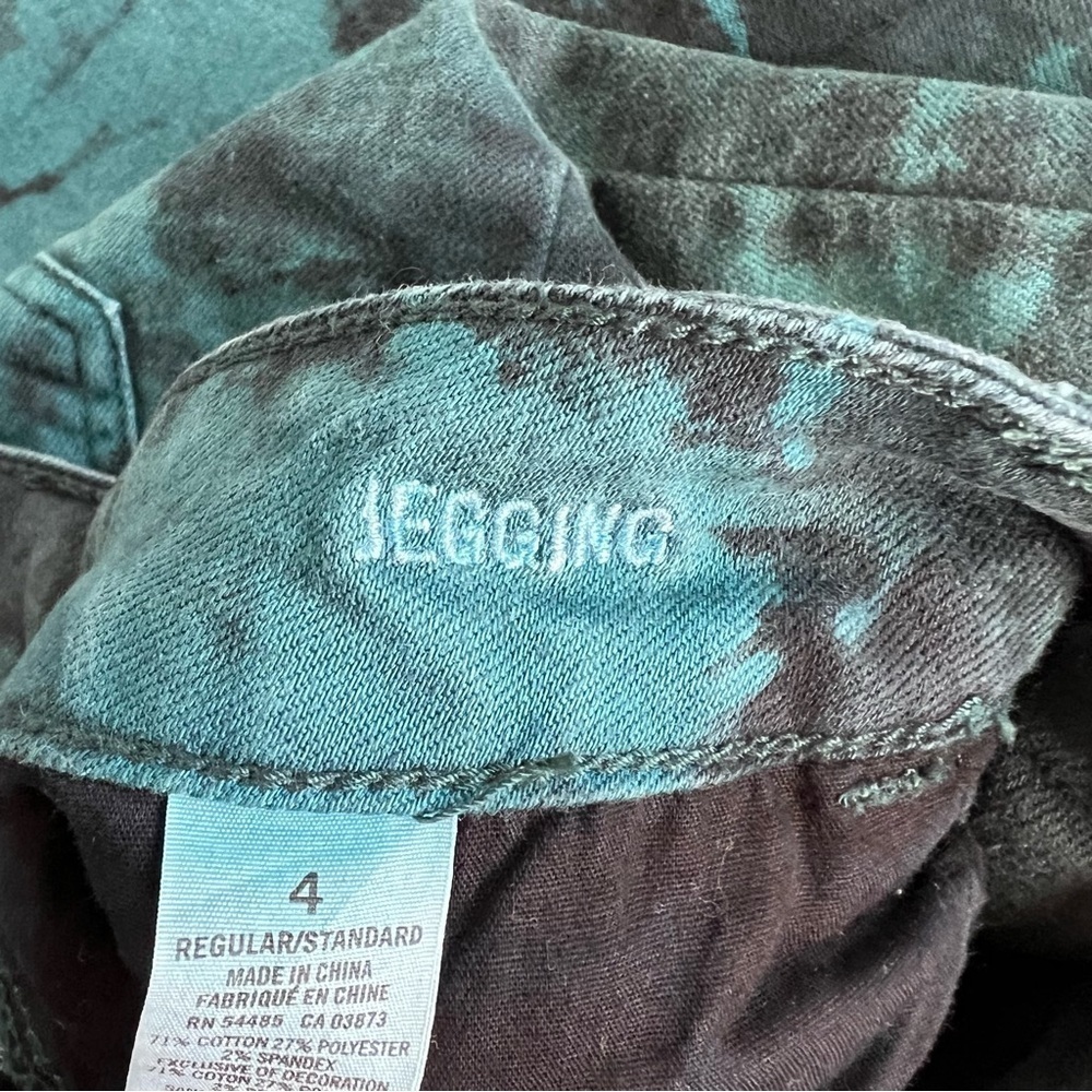 American Eagle Tye Dyed Jegging 4 - Picture 5 of 7